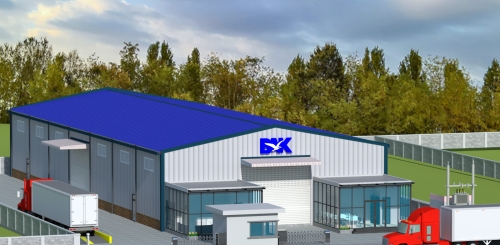 THIẾT KẾ NHÀ XƯỞNG : KHO BAK